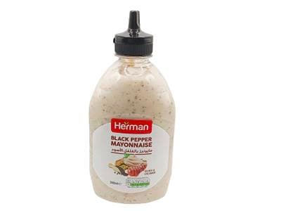 Herman Black Pepper Mayonnaise 500ml