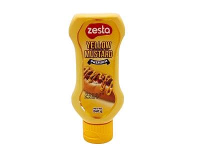 Zesta Yellow Mustard 240g