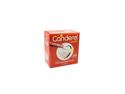 Canderel Vanilla Sweetner 50 sticks 100g