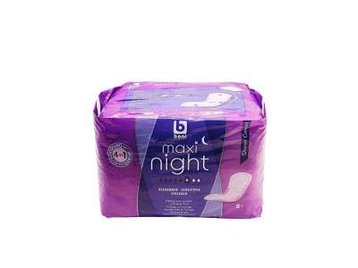 Boni Selection Sanitary Towel max night 8 pcs