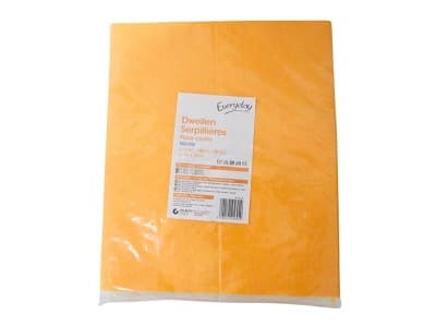 Everyday Orange Cloths 60X70Cm 5Pcs