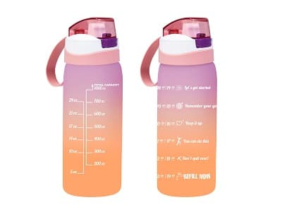 Herevin Water Bottle 1L Softpink161646-162