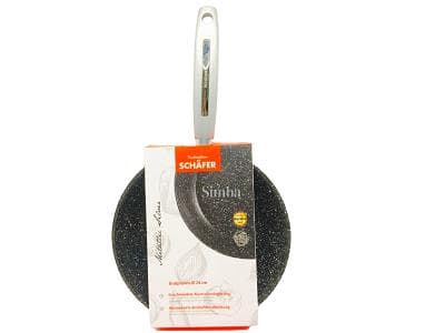Schafer Frying Pan Silver 24cm