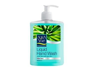 Aqua vera handwash 500ml aloe vera
