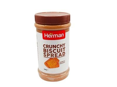 Herman Biscuit Spread Crunchy 560g
