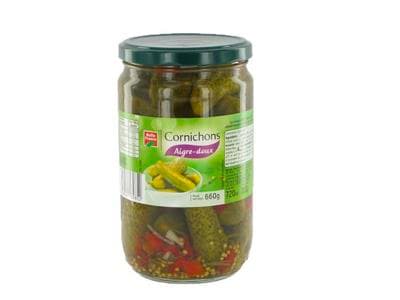 Belle France Cornichons Aigre-doux 660g