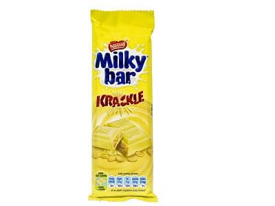 Milkybar Choc Slab - Krackle 80g