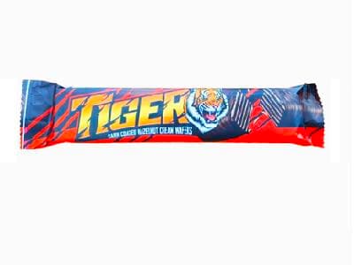 Tiger Cocoa Coated Hazlnut Wafer 40g