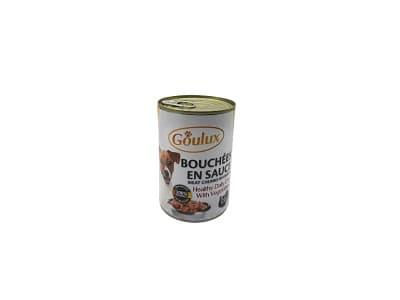 Goulux Dog Food turkey 410g