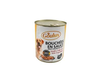 Goulux Dog Food turkey 810g