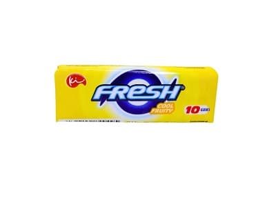 Fresh Cool Fruity Chiwing Gum 10pcs