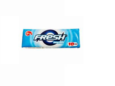 Fresh Cool Menthol Chiwing Gum 10pcs