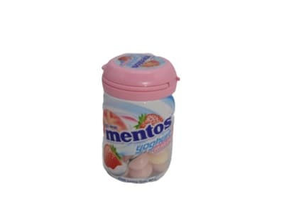 Mentos Chewing Gum Yoghurt 90g Strawberry