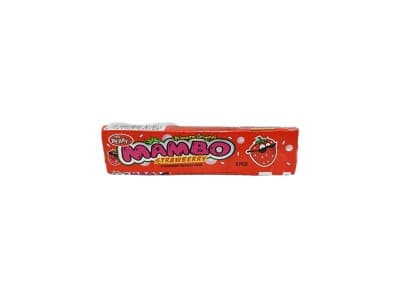 Mr berry Mambo chewing gum straw