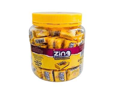 Zing Bubble Gum 100pcs Tropical