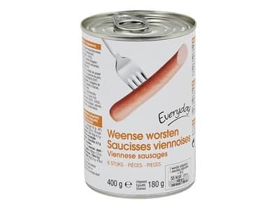 Everyday Vienna Sausages 6P 400G 7945