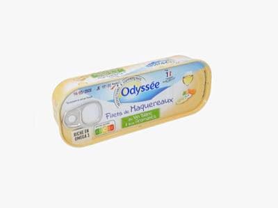 Odyssee Maquereaux white wine 176g