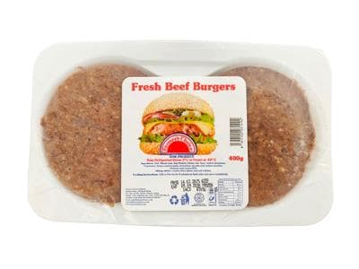 Farmer Choice Beef Burger 400g