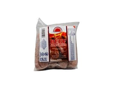 Farmer's Choice Spicy Beef Sausages 400g